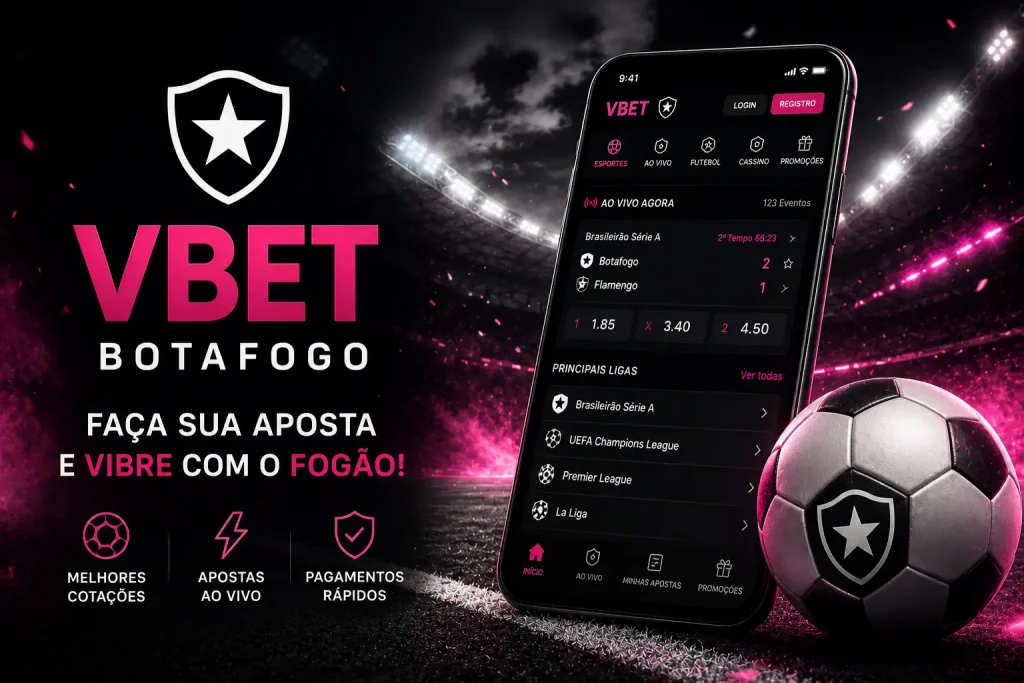 VBET Botafogo futebol Brasil